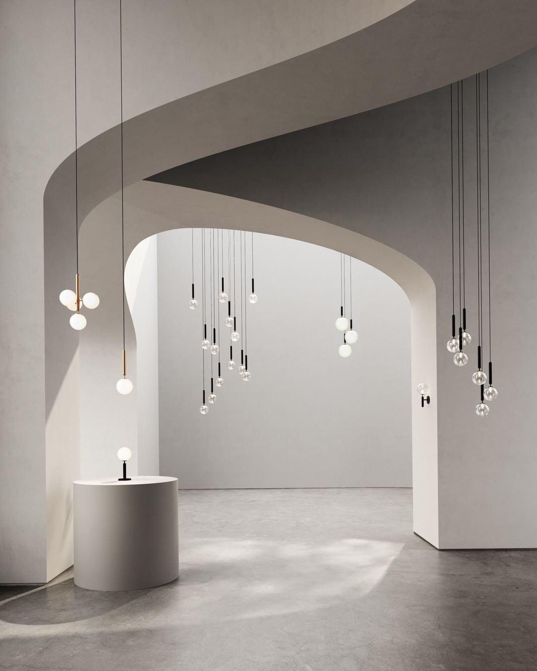 Velain Suspension industrielle en laiton