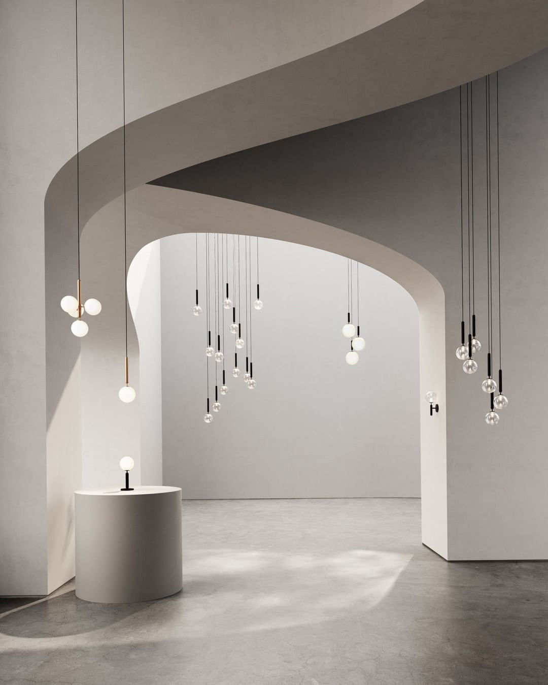 Calyxia Suspension Industrielle Classique en Verre