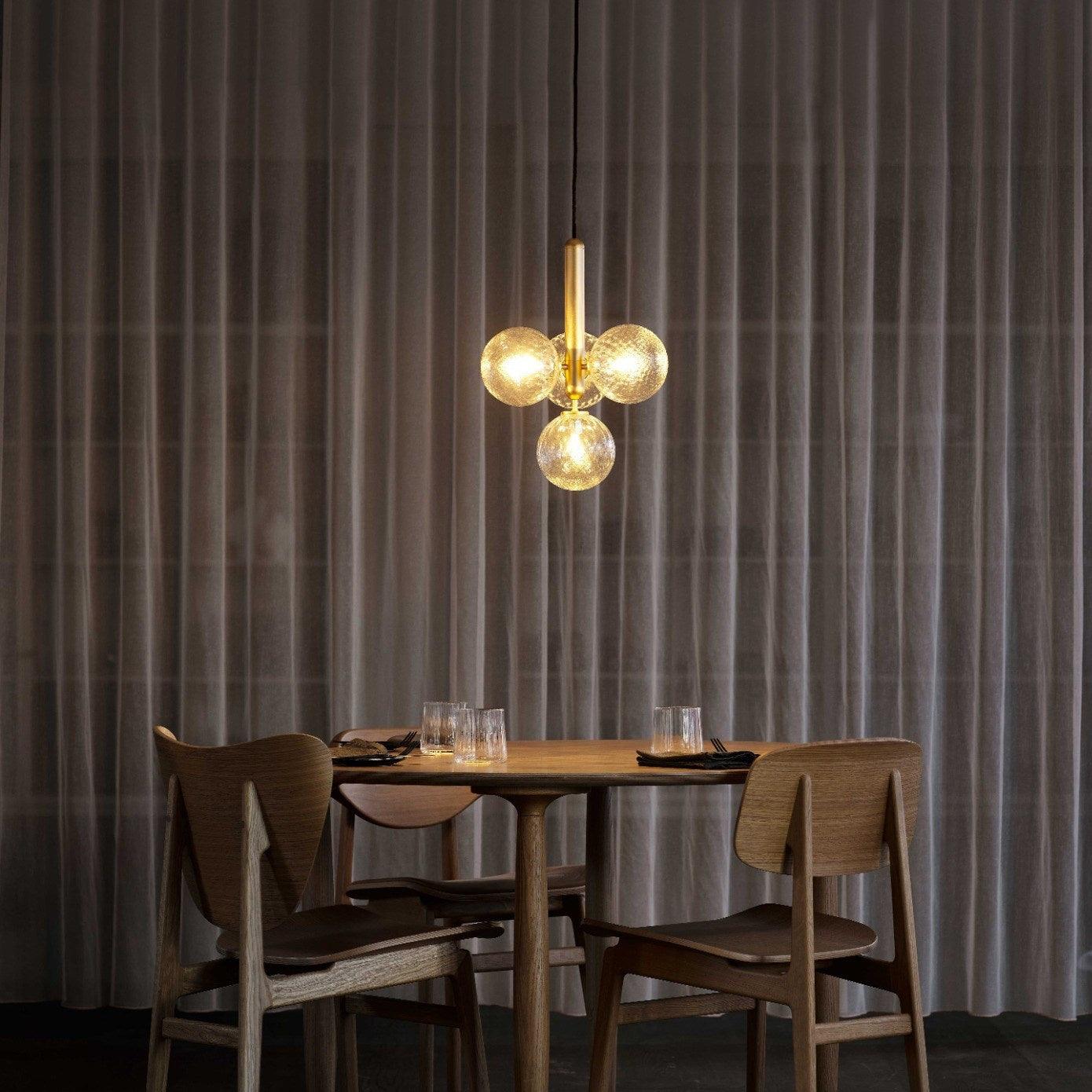 Calyxia Suspension Industrielle Classique en Verre