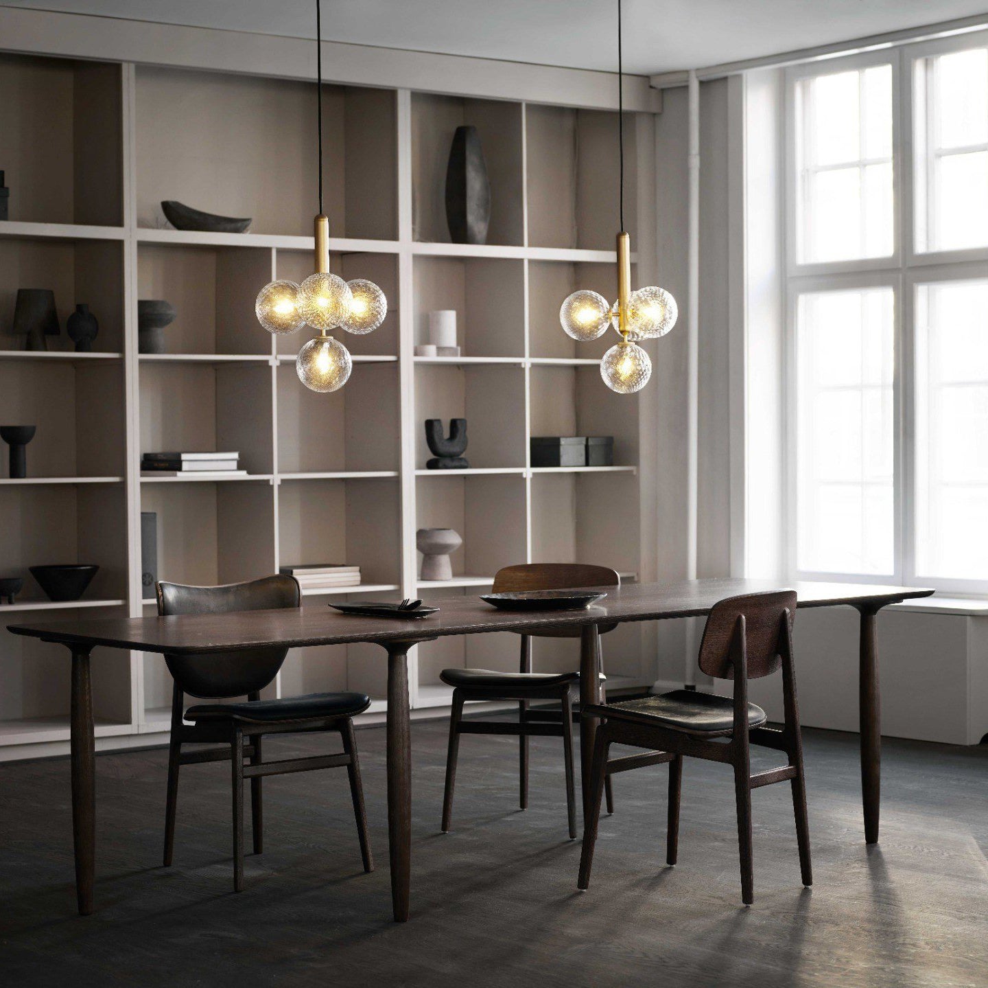 Calyxia Suspension Industrielle Classique en Verre