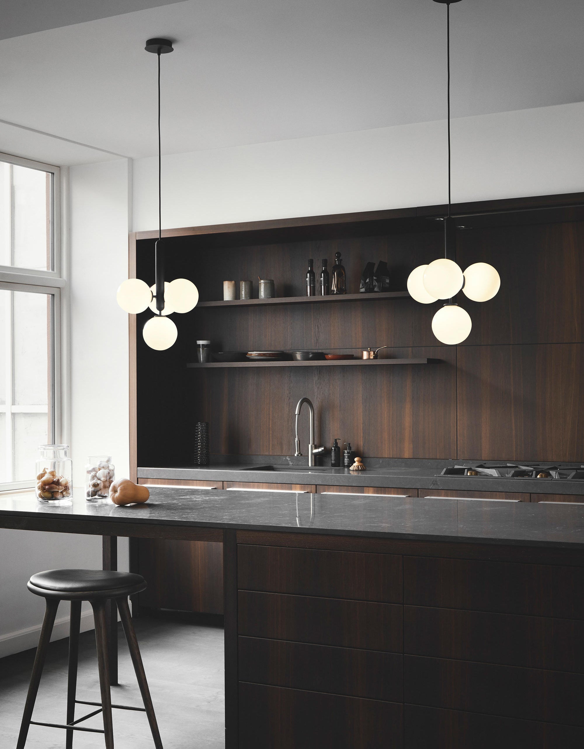Calyxia Suspension Industrielle Classique en Verre