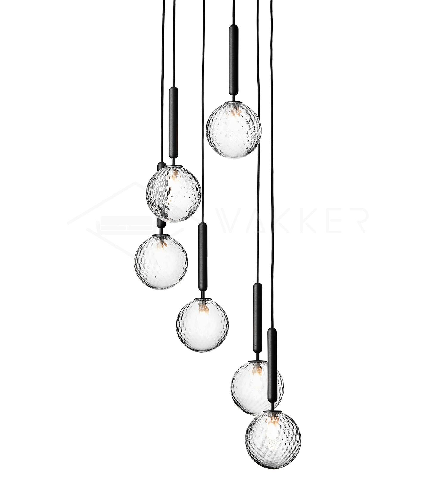 Calyxia Suspension Industrielle Classique en Verre