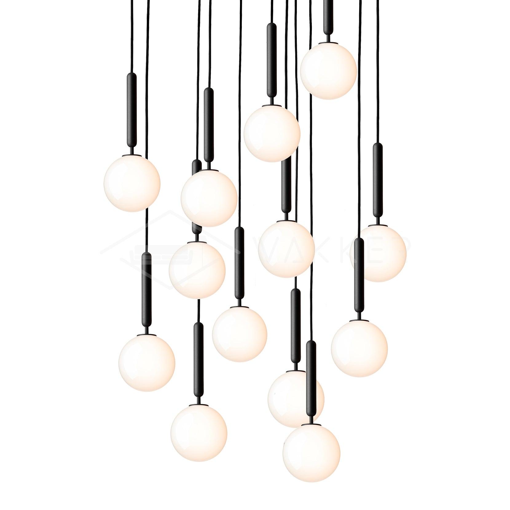 Calyxia Suspension Industrielle Classique en Verre
