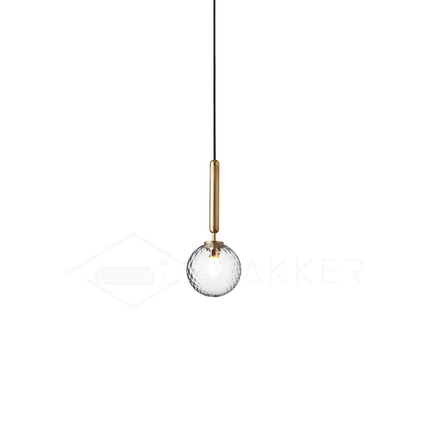 Velain Suspension industrielle en laiton