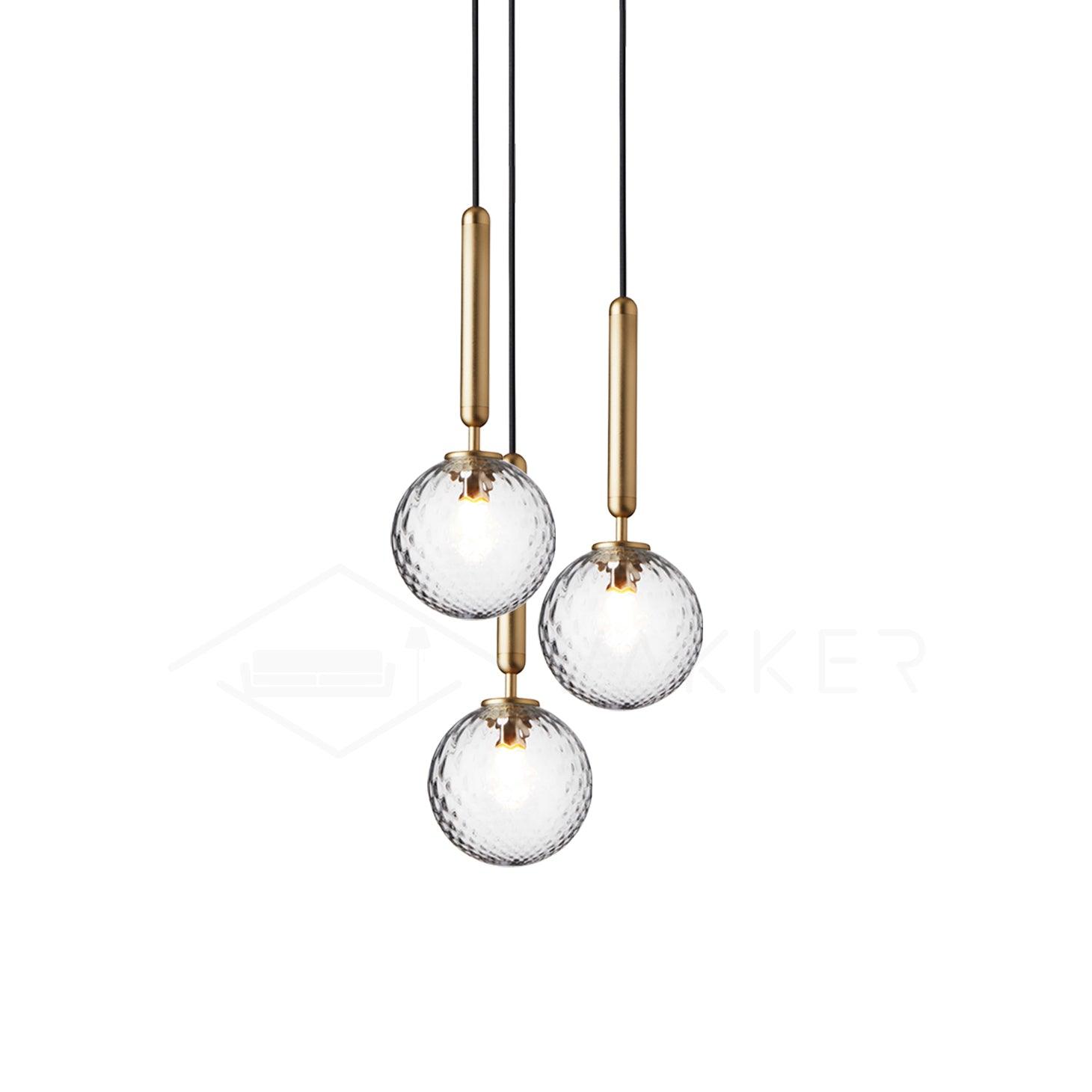 Calyxia Suspension Industrielle Classique en Verre