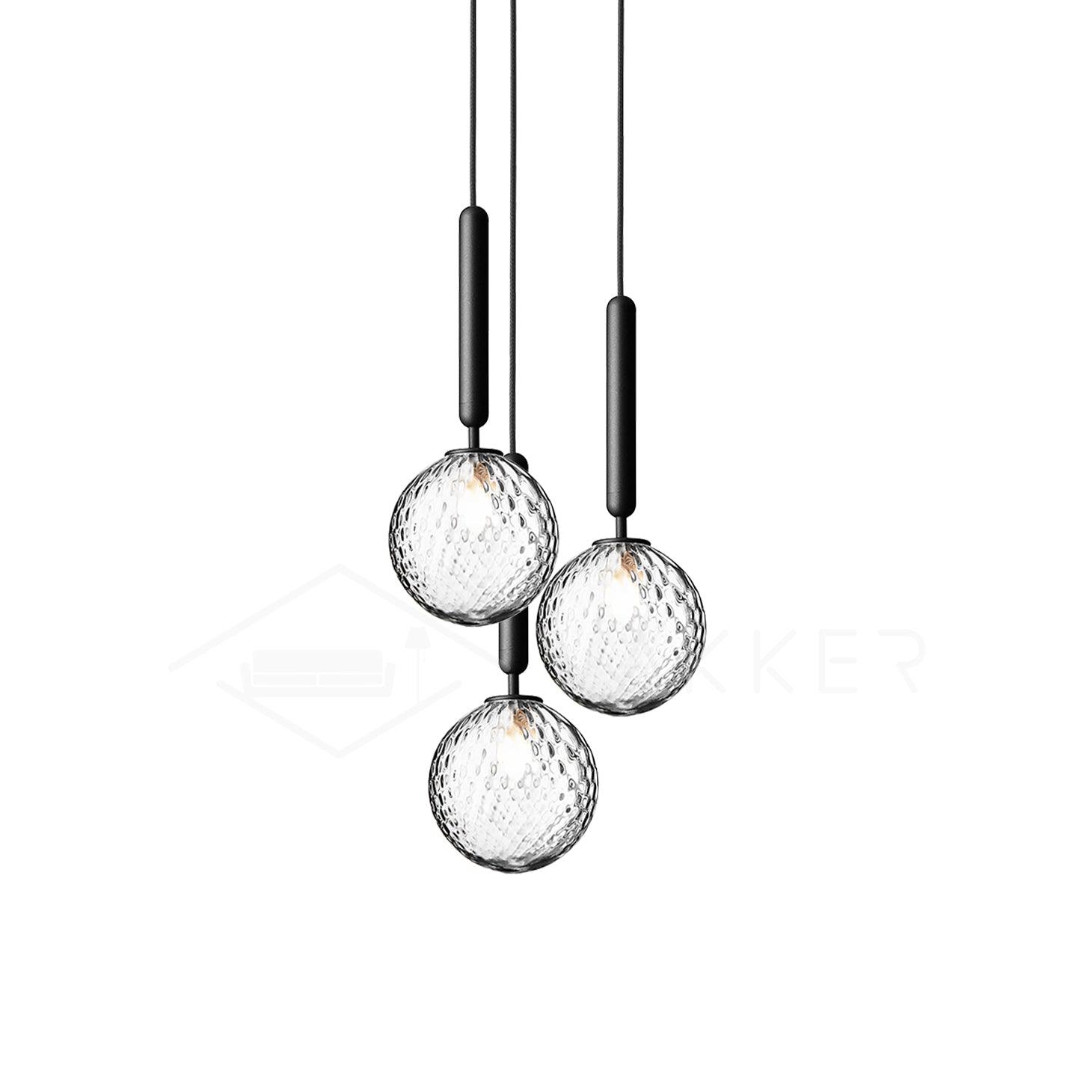 Calyxia Suspension Industrielle Classique en Verre