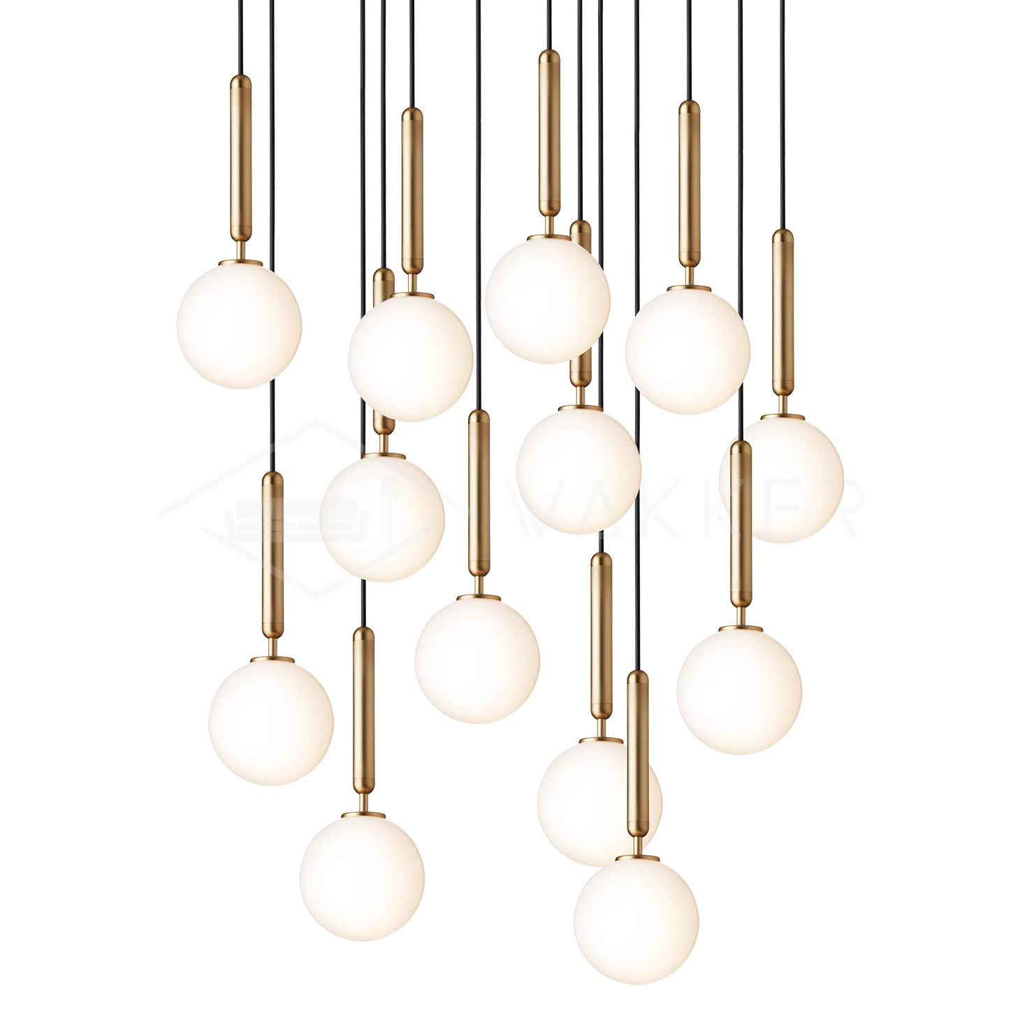 Calyxia Suspension Industrielle Classique en Verre
