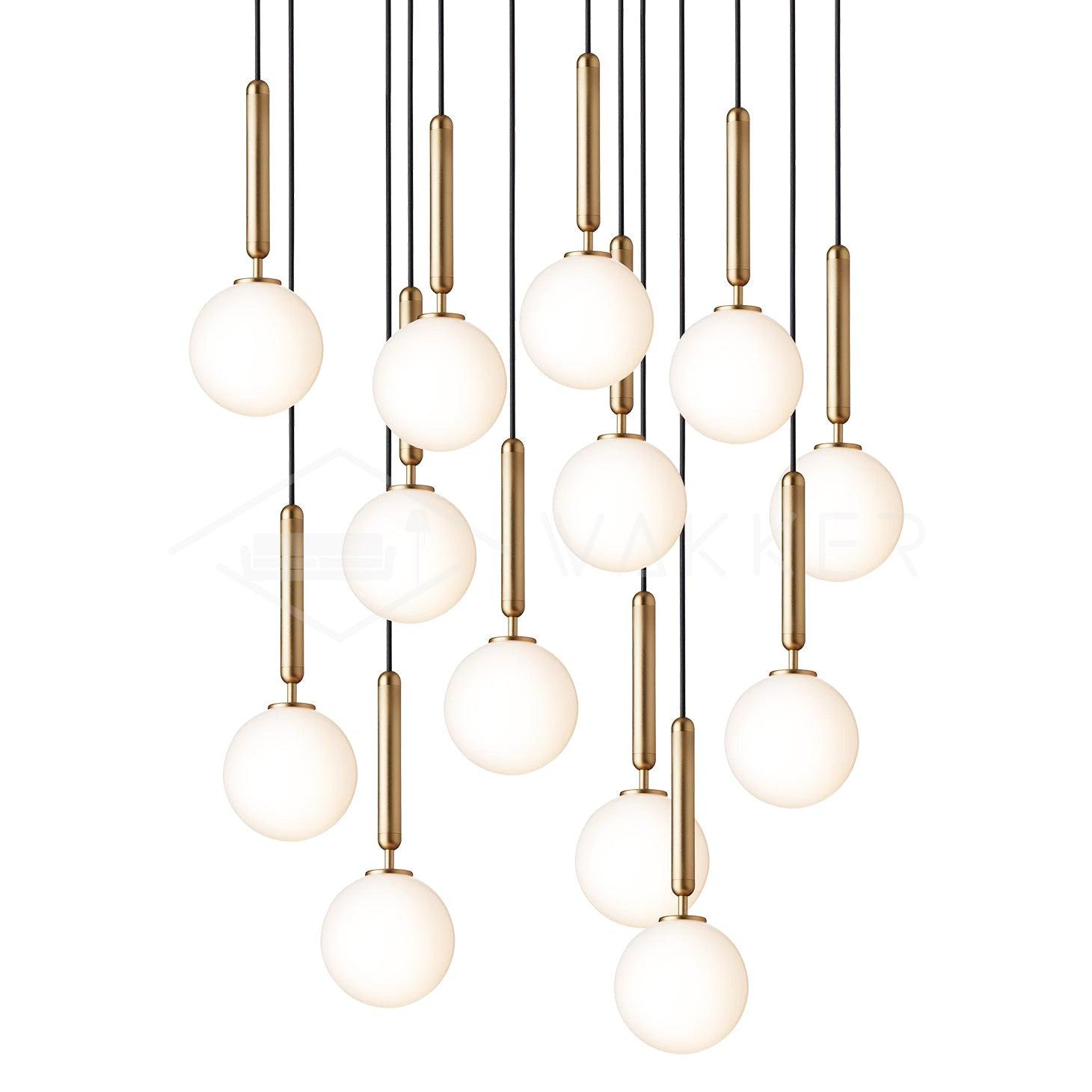 Velain Suspension industrielle en laiton