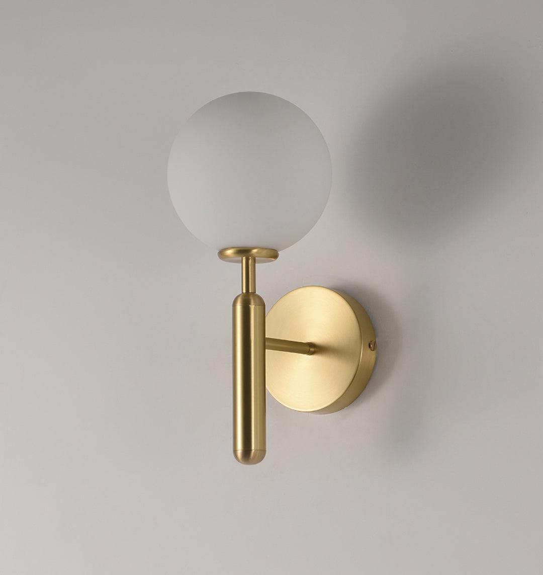 Lustra Wall Lamp Plug In Glass Globe Nordic