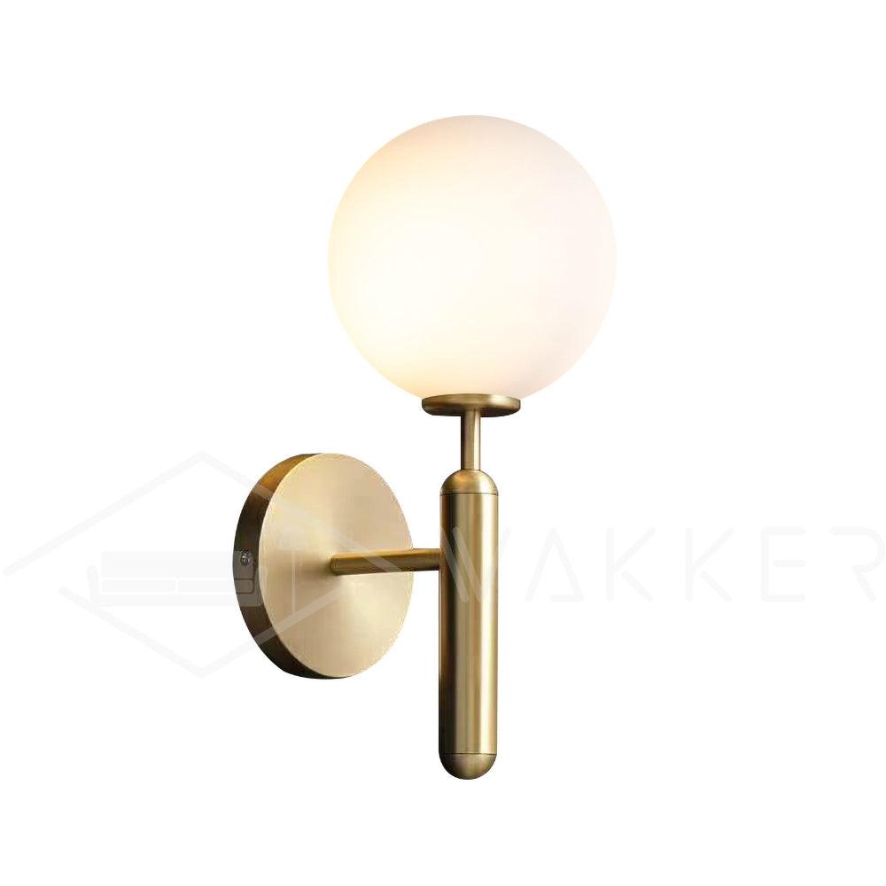 Lustra Wall Lamp Plug In Glass Globe Nordic