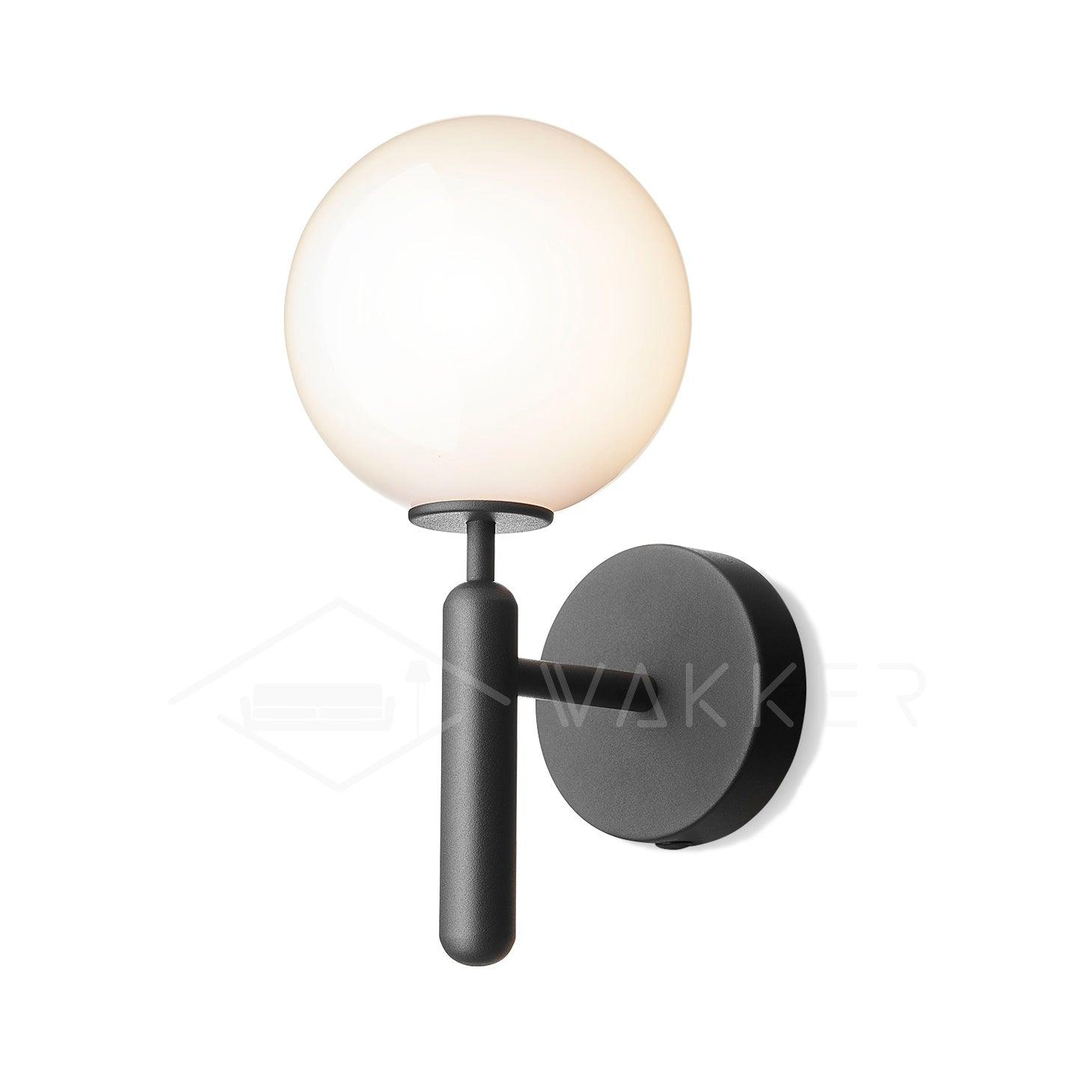 Lustra Wall Lamp Plug In Glass Globe Nordic