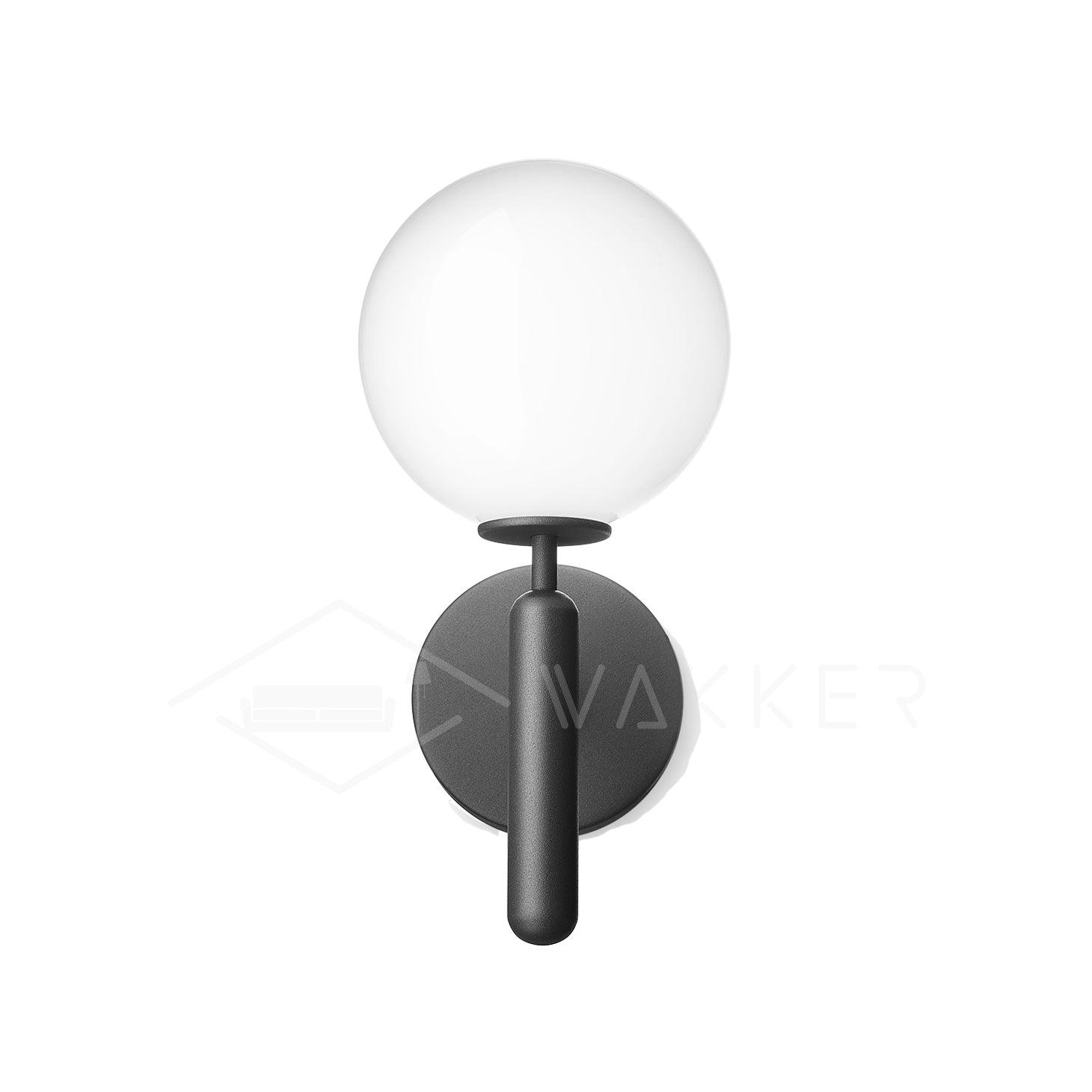 Lustra Wall Lamp Plug In Glass Globe Nordic