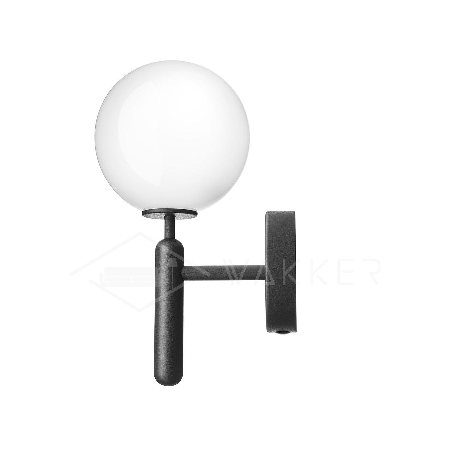 Lustra Wall Lamp Plug In Glass Globe Nordic