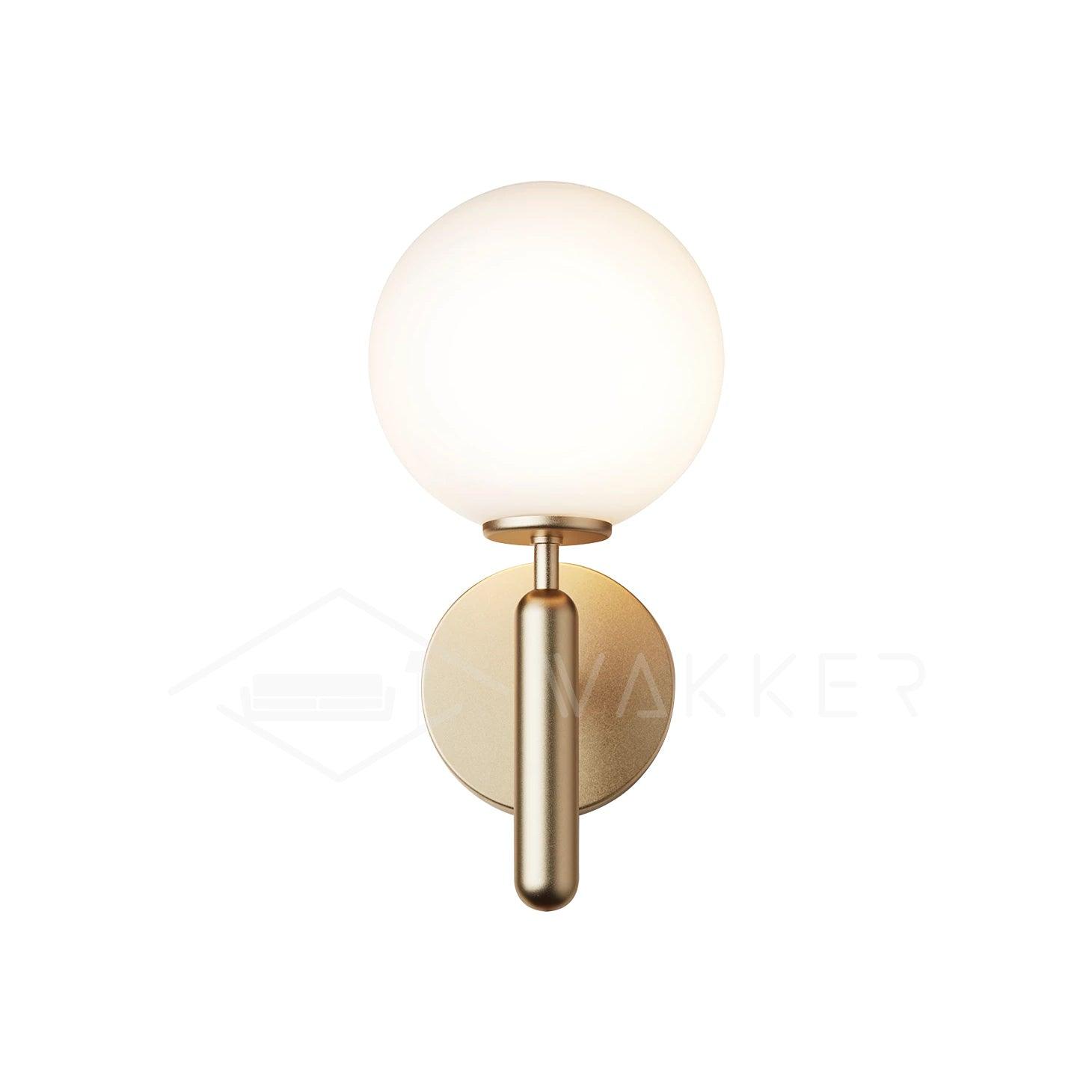 Lustra Wall Lamp Plug In Glass Globe Nordic