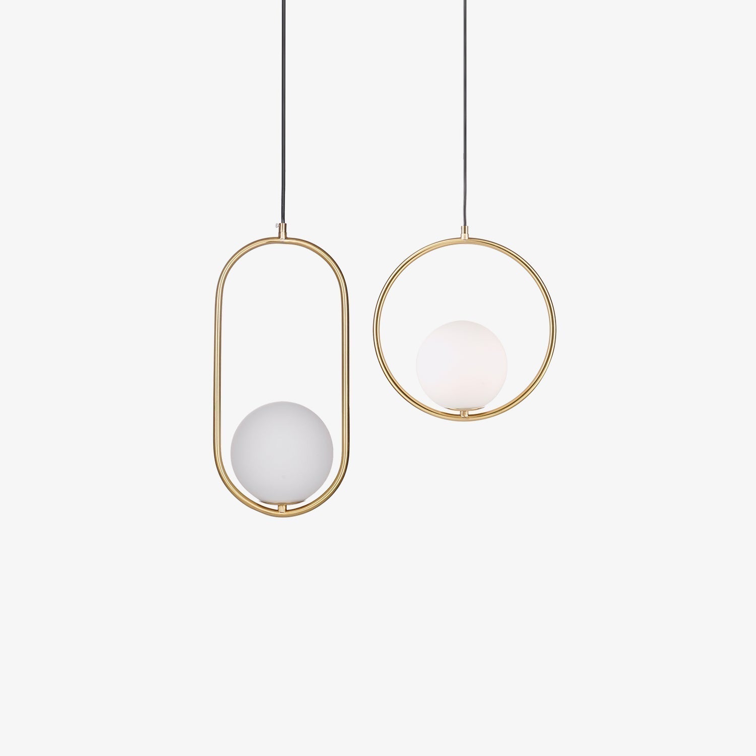 Orb Suspension Moderne en Laiton
