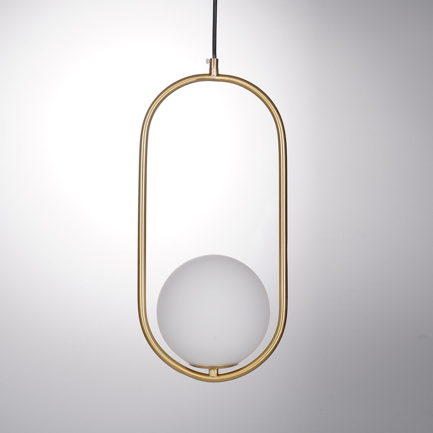 Lustra Suspension Anneau Moderne en Laiton