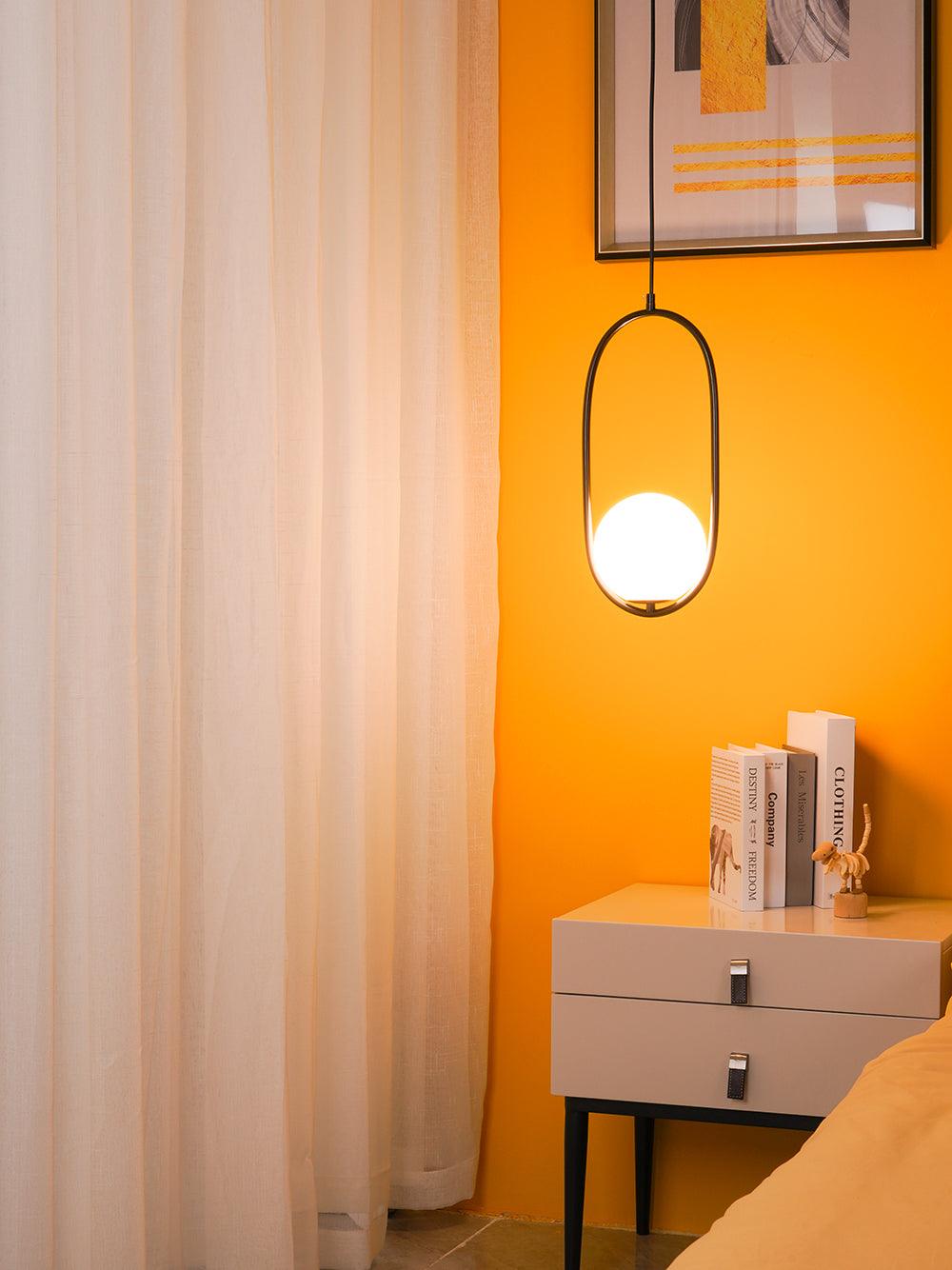 Lustra Suspension Anneau Moderne en Laiton