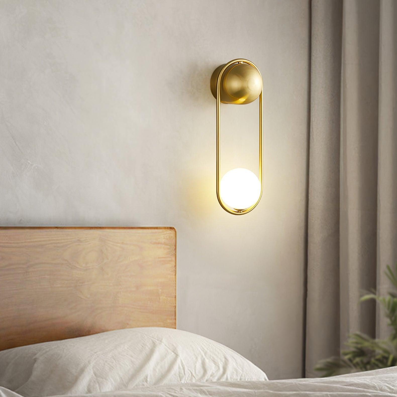 Radiain Applique murale minimaliste en laiton