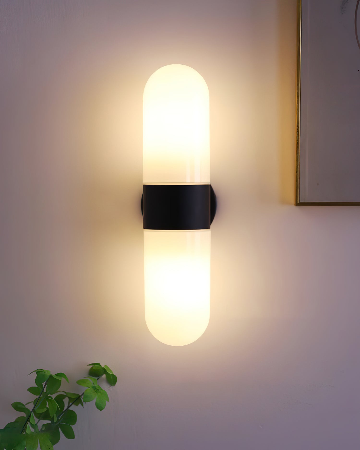 Lyra Applique Murale Moderne Minimaliste en Verre