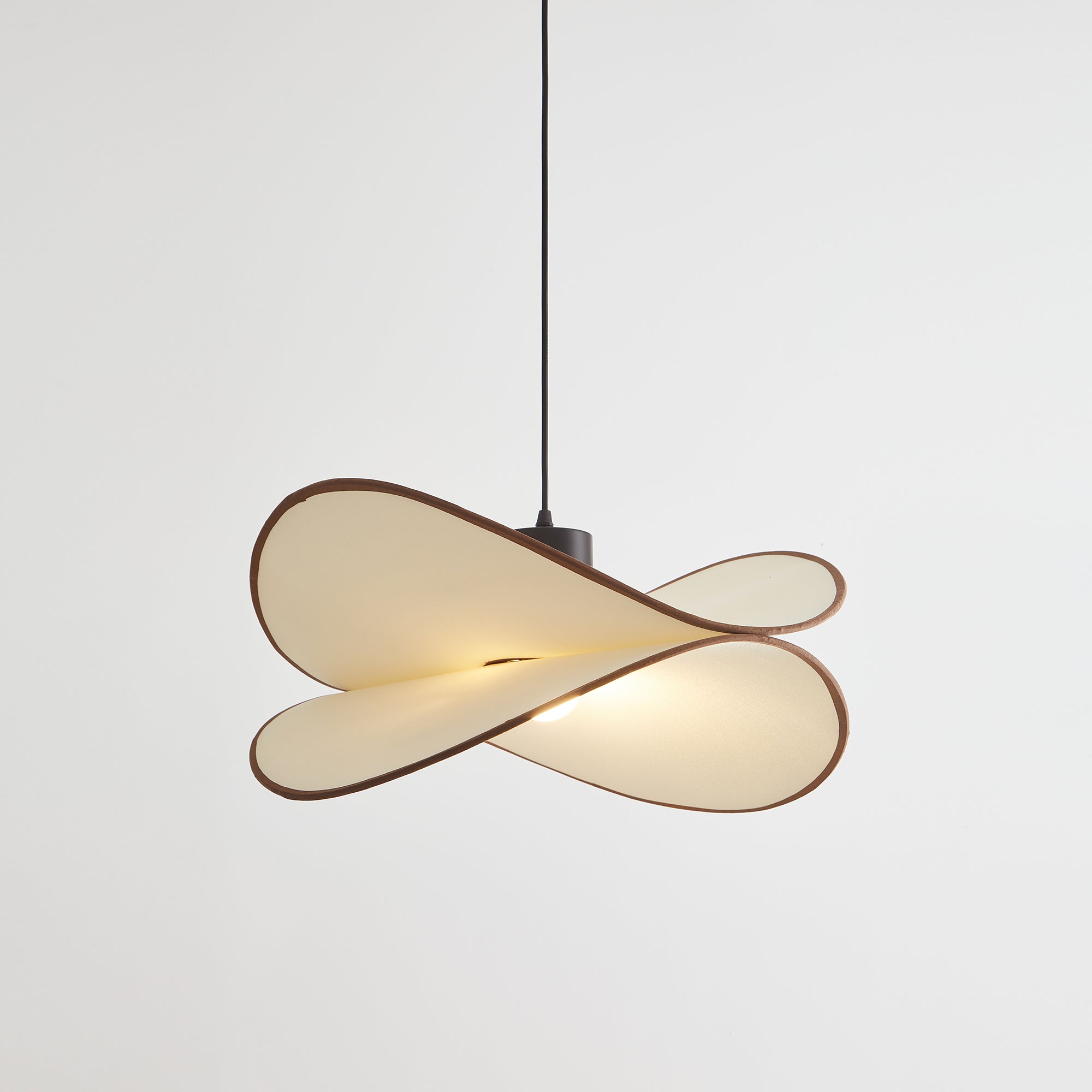 Cicaros Suspension Métal Tissu Art Créatif