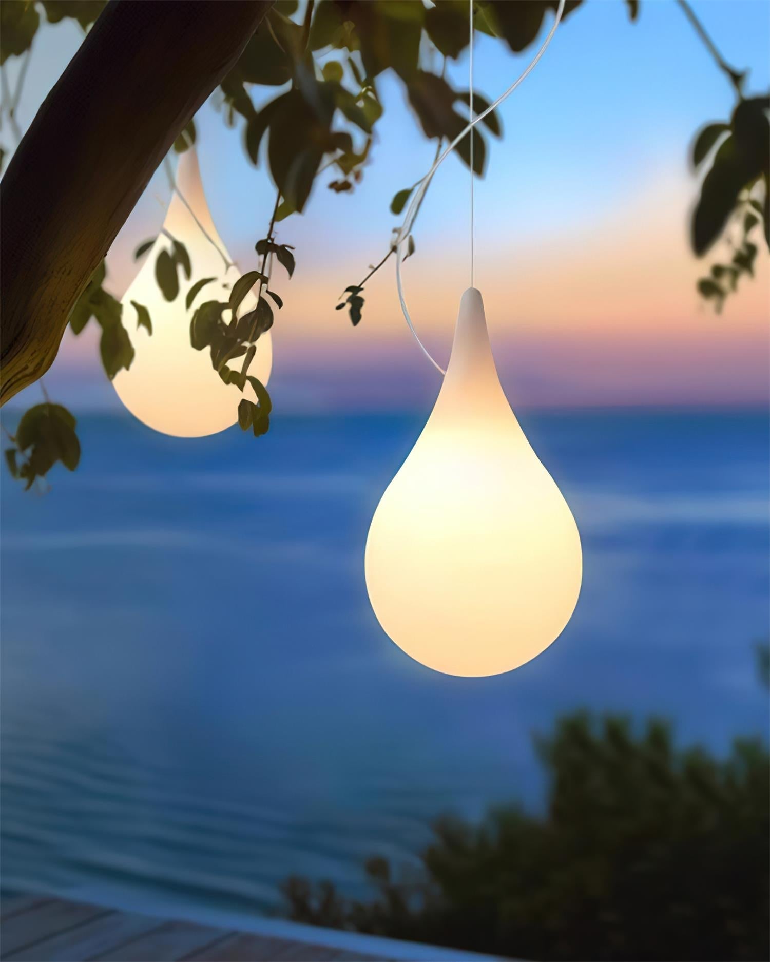 Milk Suspension Extérieure Lampe  Minimaliste