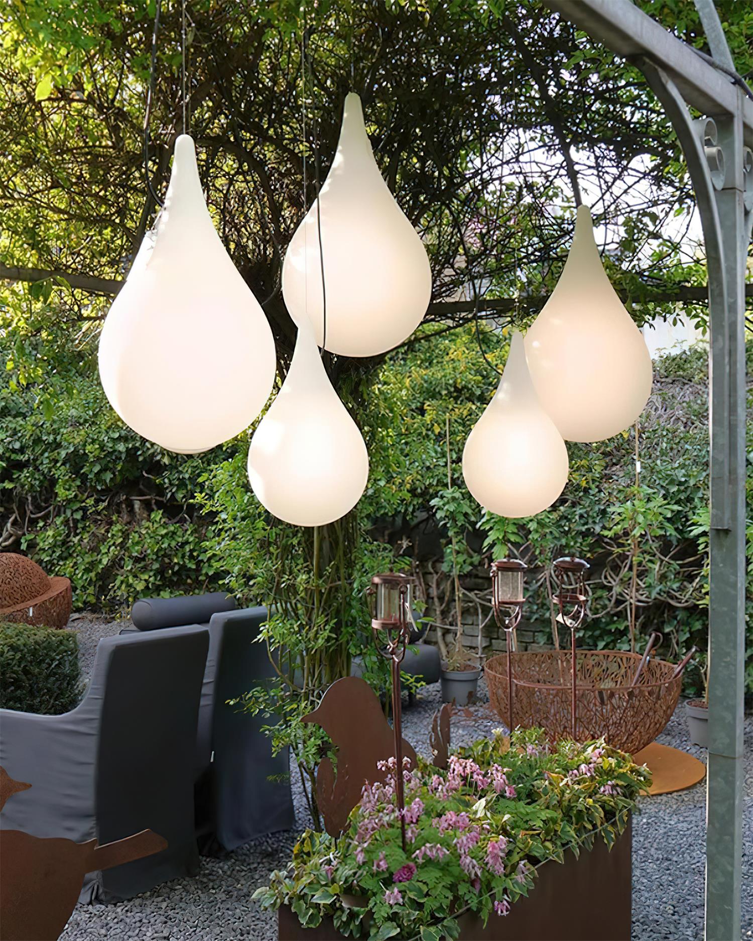 Milk Suspension Extérieure Lampe  Minimaliste