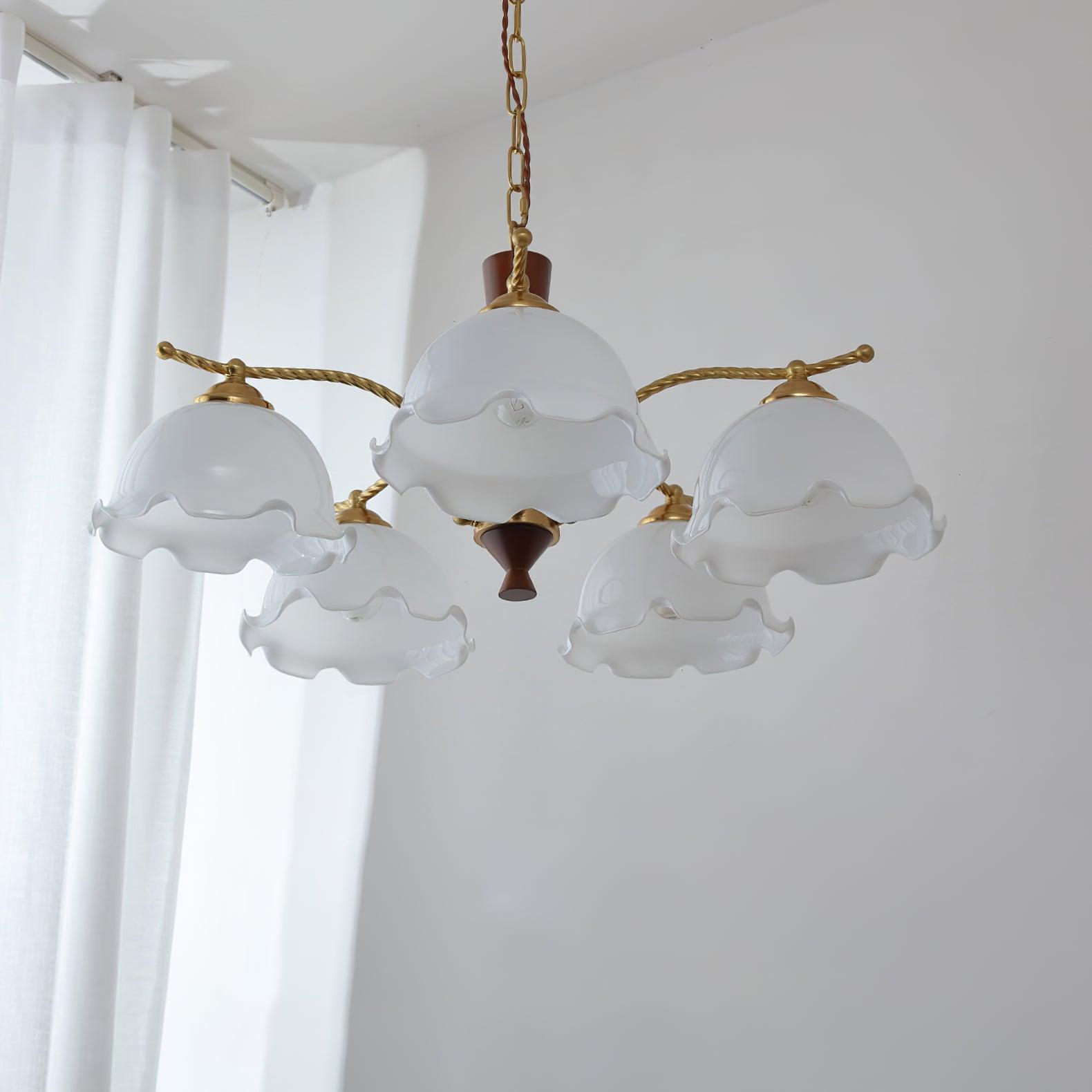 Daisy Vintage Verre Lustre