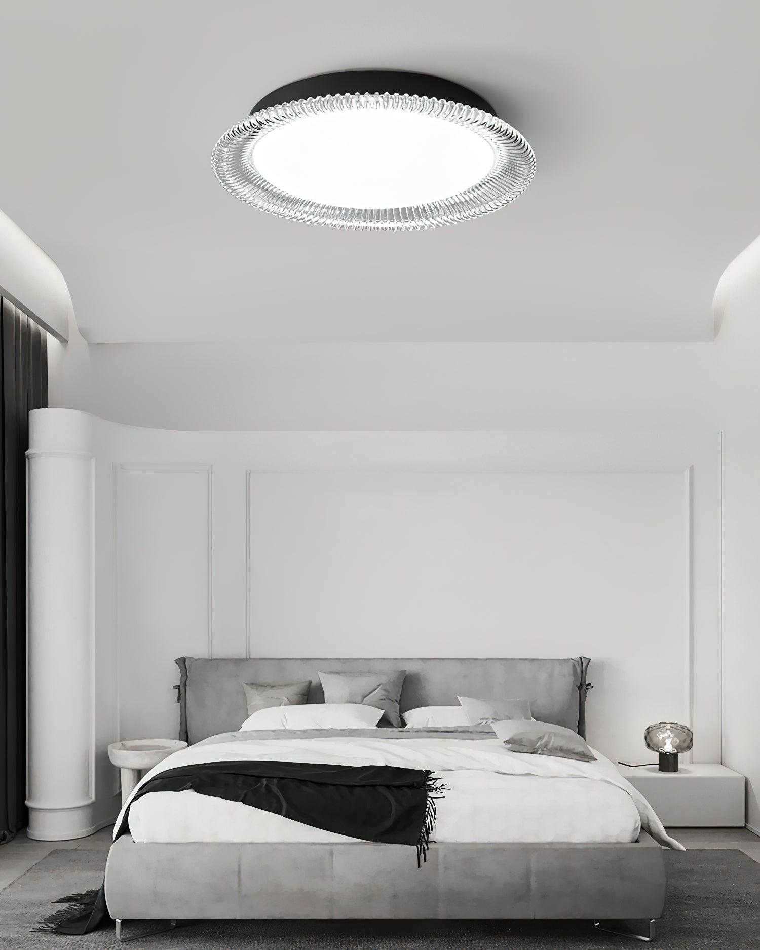Crystaline Minimaliste Aluminium Plafonnier