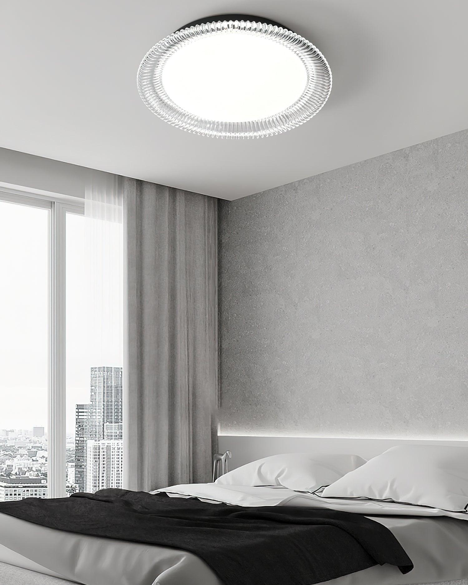 Crystaline Minimaliste Aluminium Plafonnier