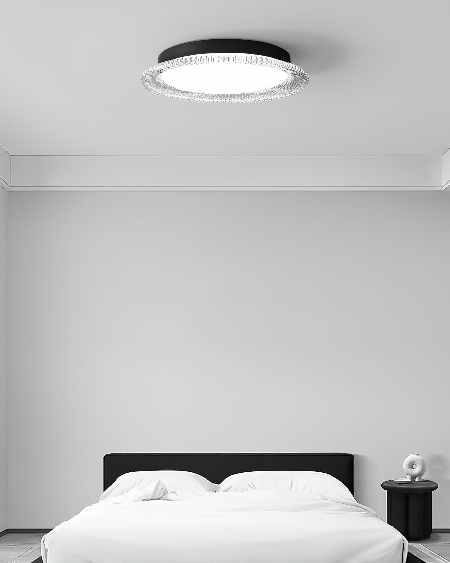 Crystaline Minimaliste Aluminium Plafonnier