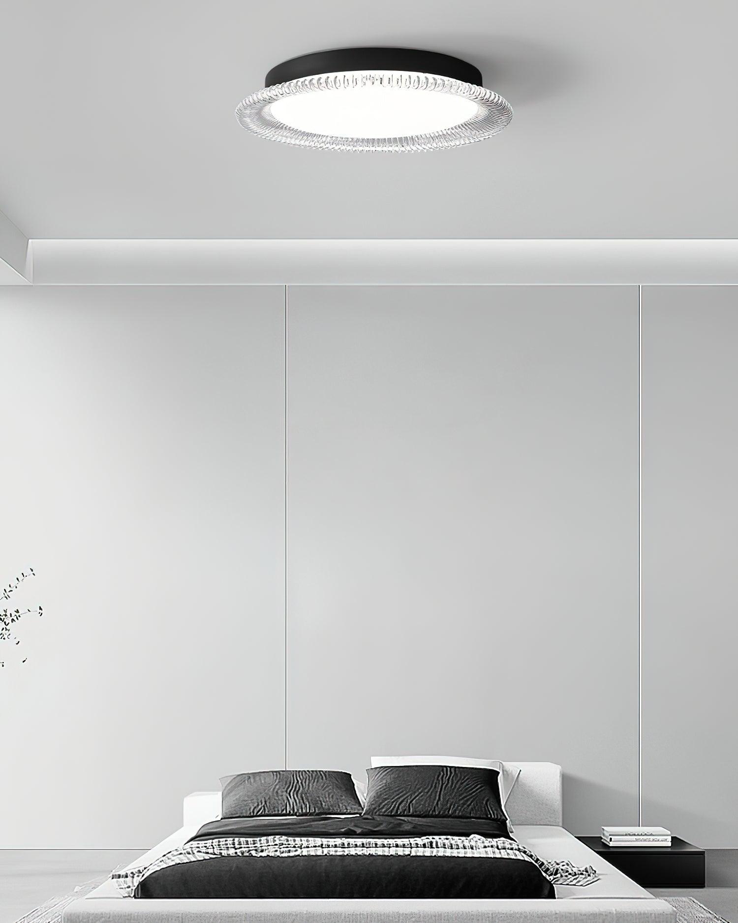 Crystaline Minimaliste Aluminium Plafonnier