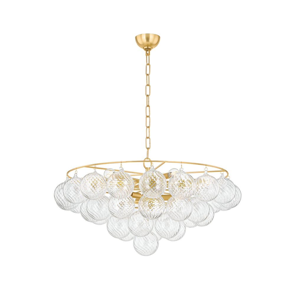 Aurora Lustre en Verre Globe Élégant