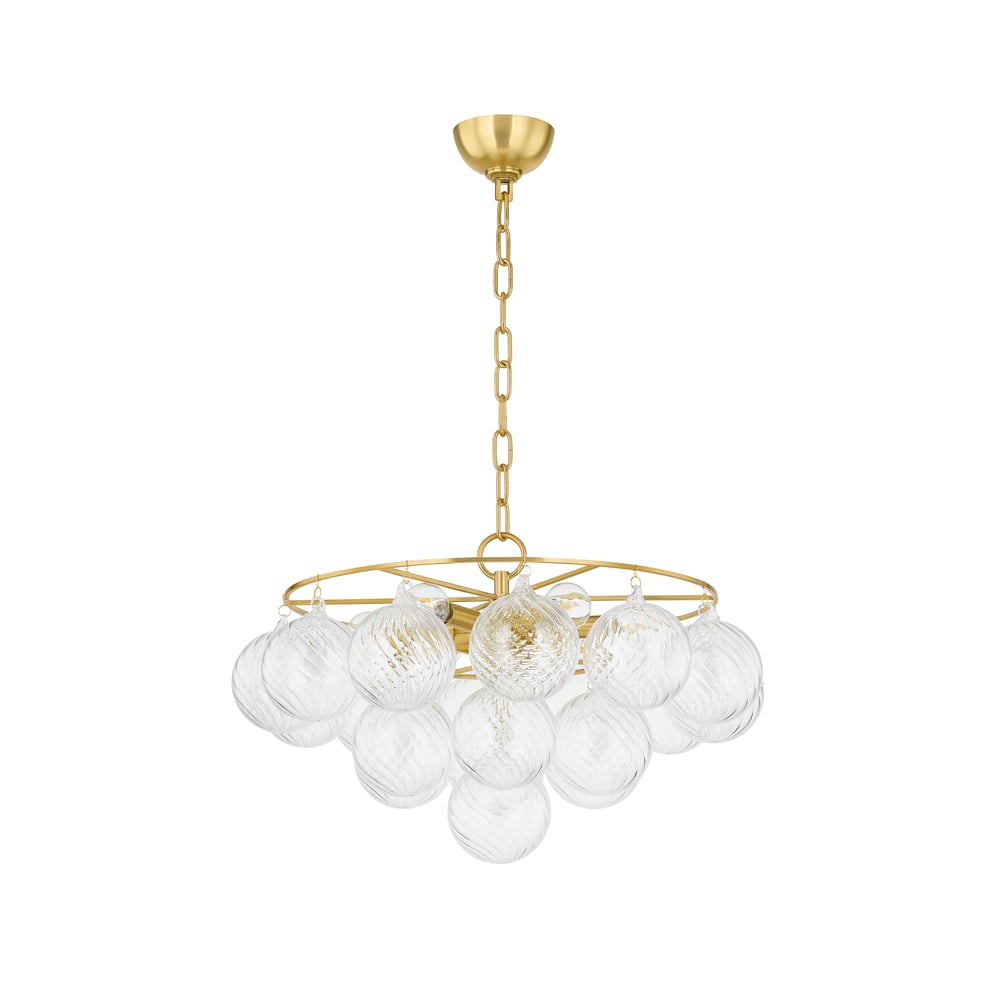 Aurora Lustre en Verre Globe Élégant