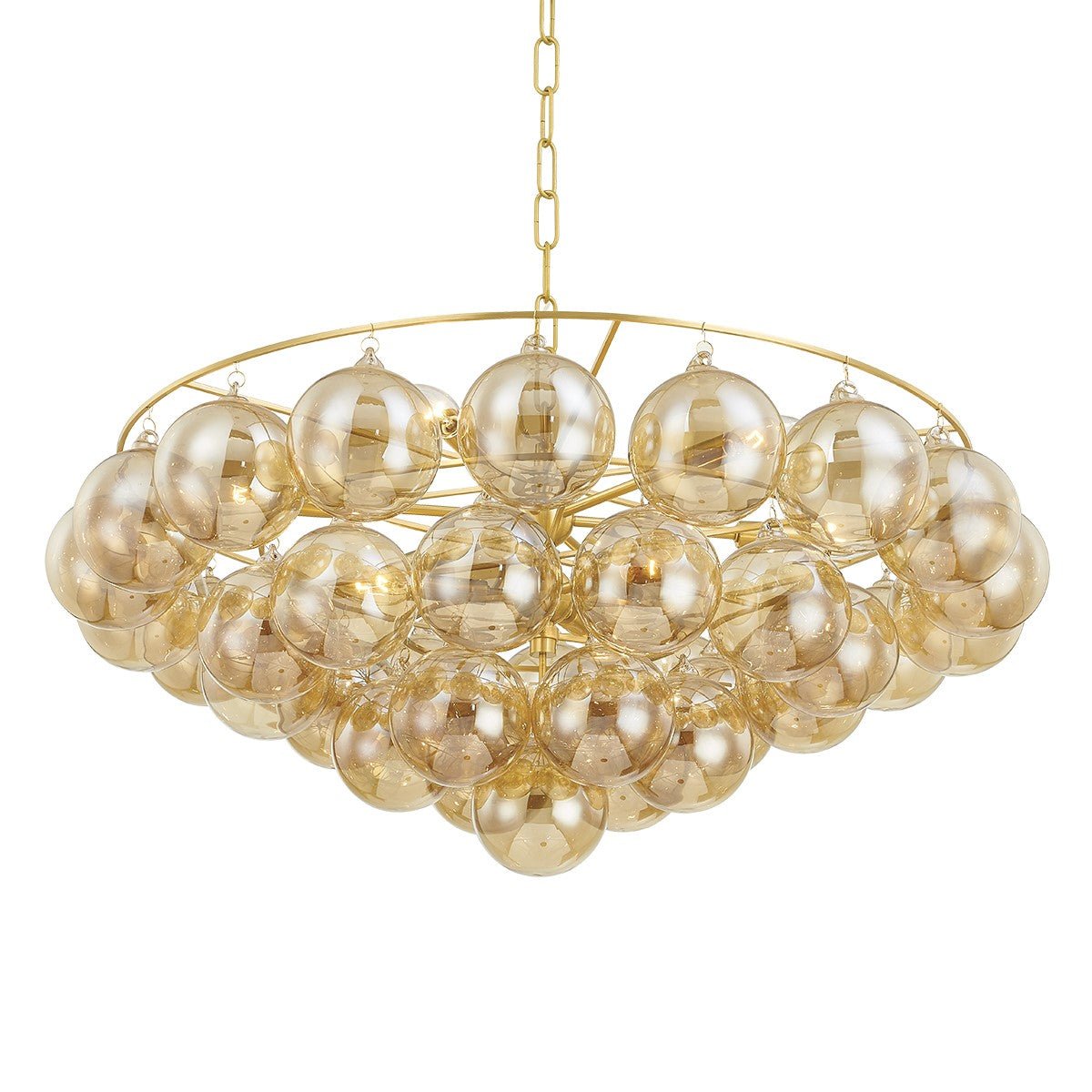 Aurora Lustre en Verre Globe Élégant