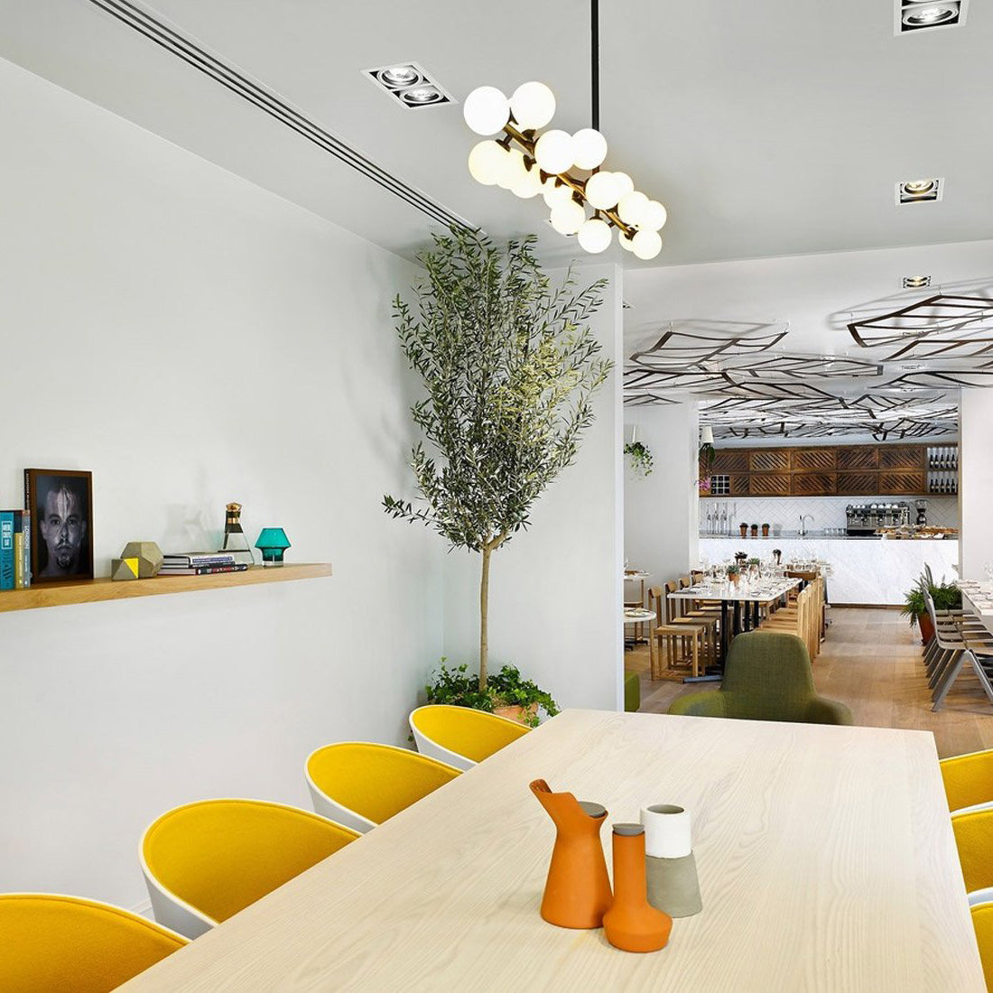 Eshair Lustre Laiton Verre Minimaliste Moderne
