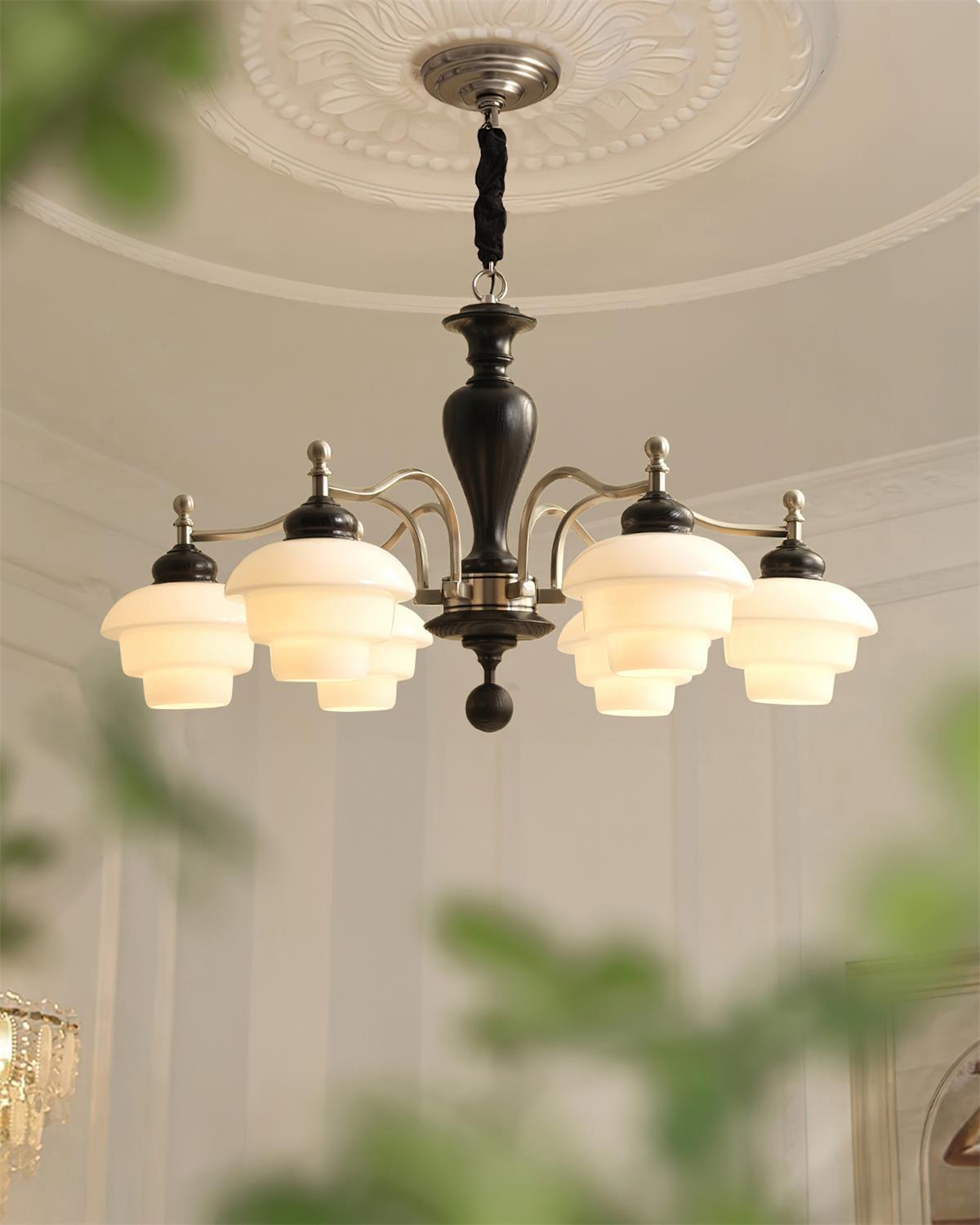 Hovian Lustre en Bois