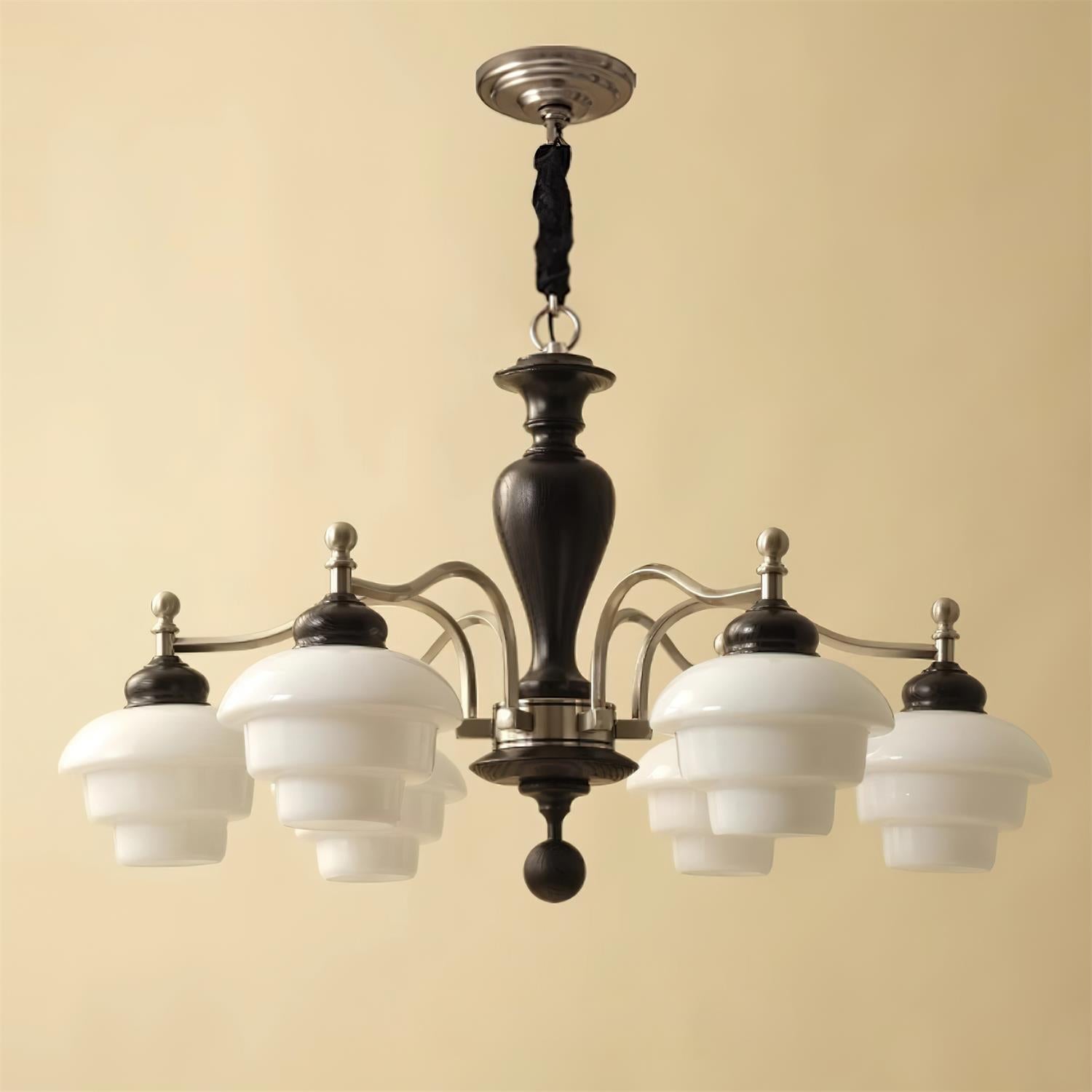 Hovian Lustre en Bois