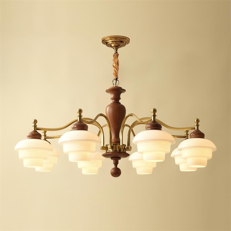 Hovian Lustre en Bois