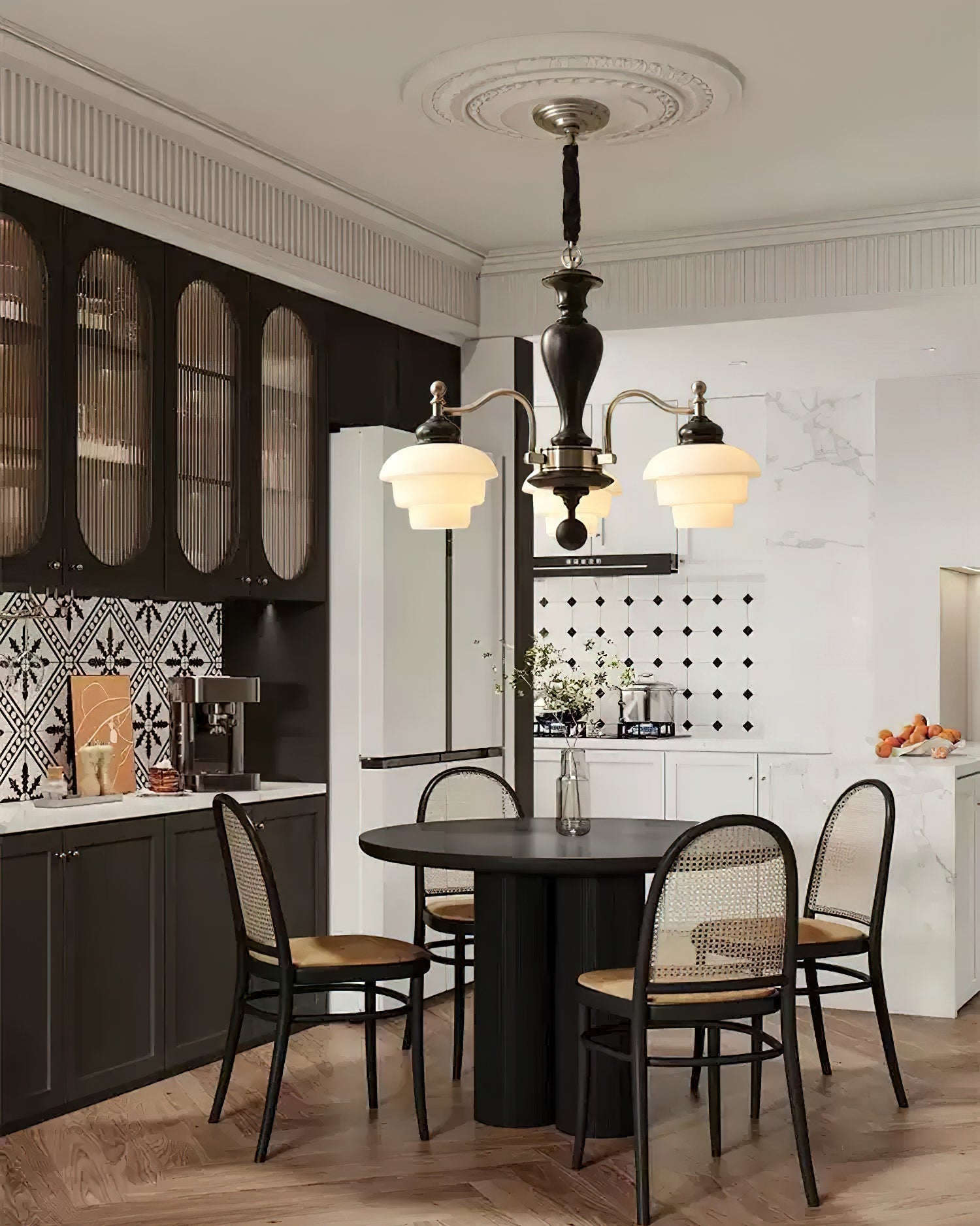 Hovian Lustre en Bois