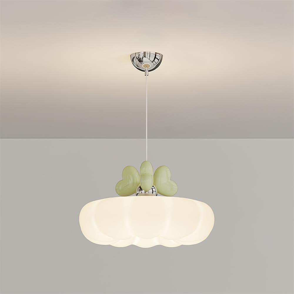 Minnie Lampe Suspendue Abat-jour Coquille en Forme de Cœur