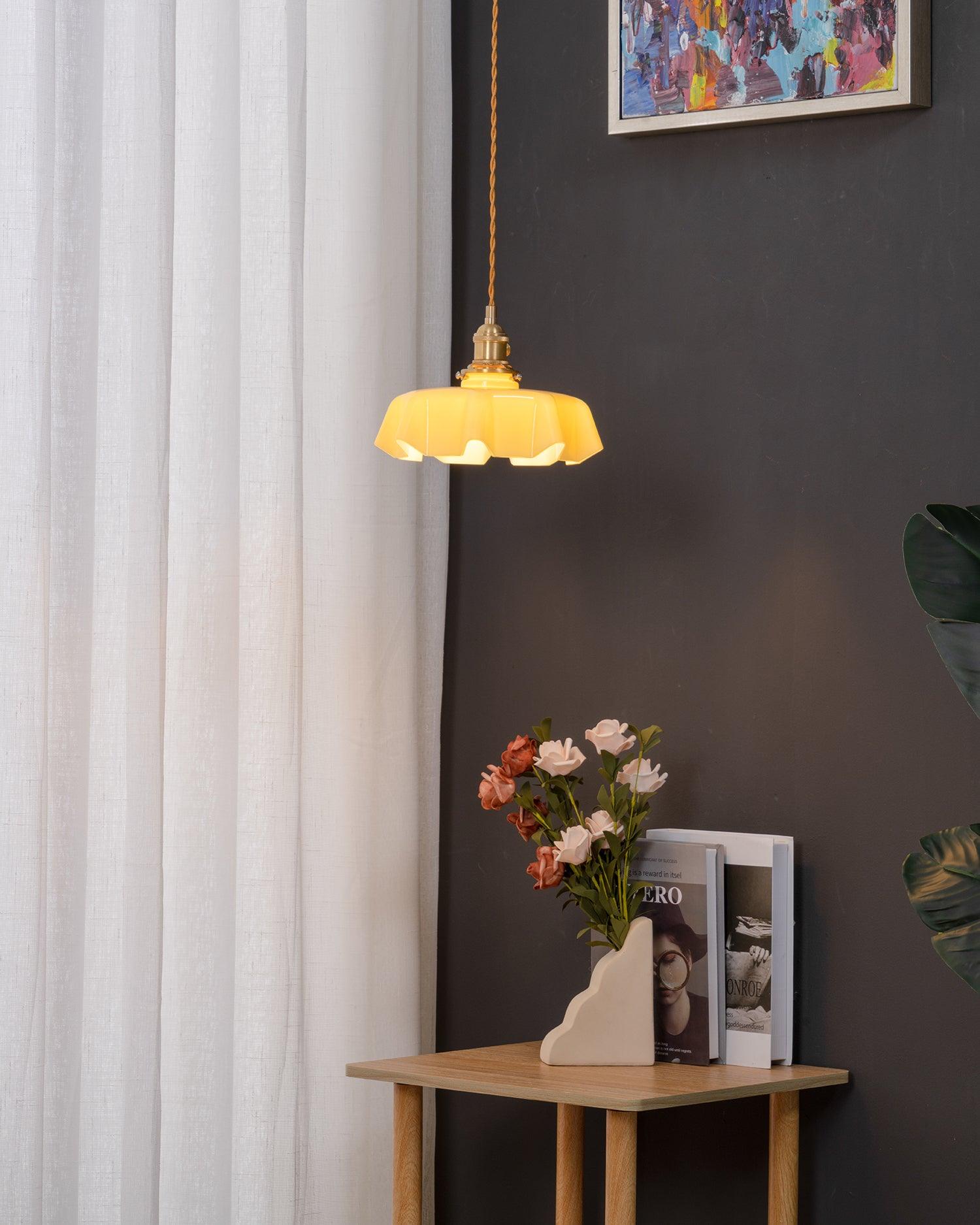 Lustra Suspension Fleur Française pour Salle à Manger