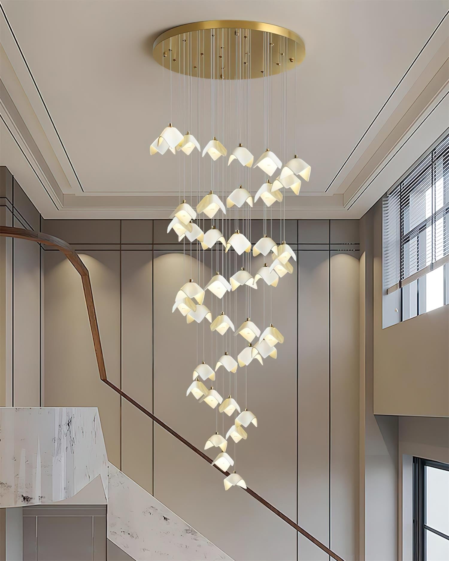 Mira Lustre Sculpture Florale Bloom