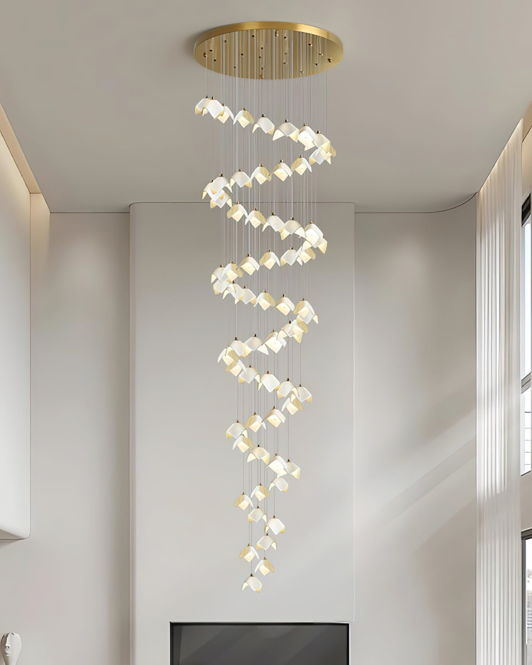 Mira Lustre Sculpture Florale Bloom