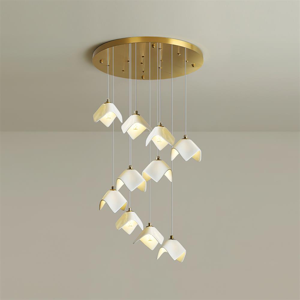 Mira Lustre Sculpture Florale Bloom