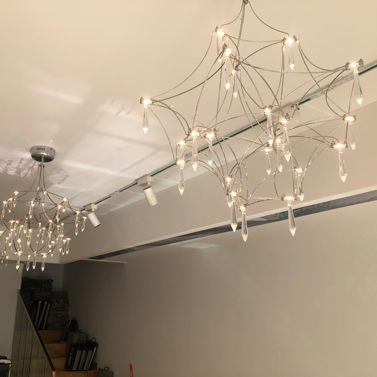 Allaeira Lustre Cristal Luxe Postmoderne
