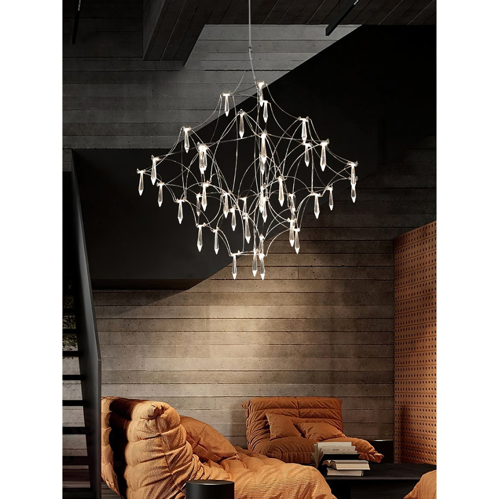 Allaeira Lustre Cristal Luxe Postmoderne