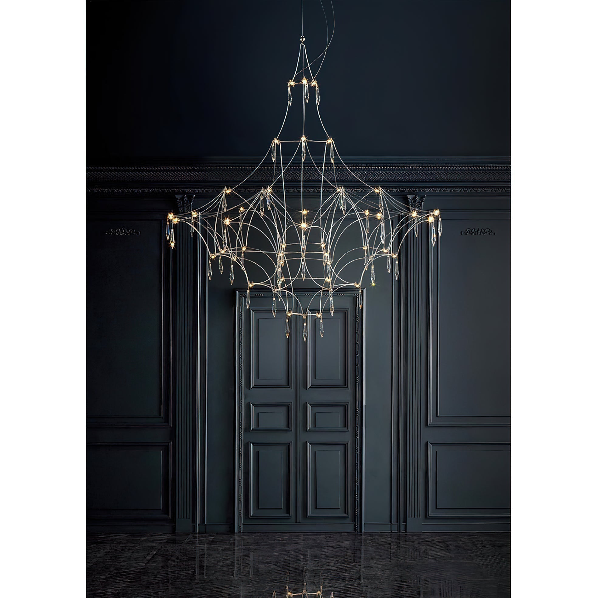 Allaeira Lustre Cristal Luxe Postmoderne
