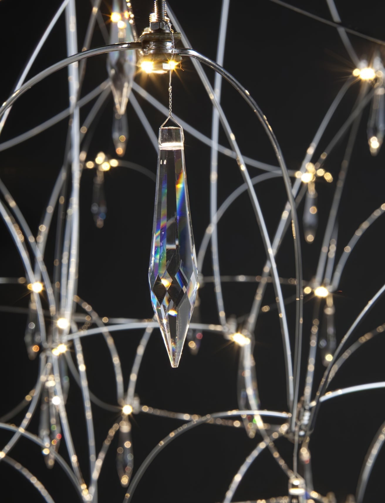 Allaeira Lustre Cristal Luxe Postmoderne