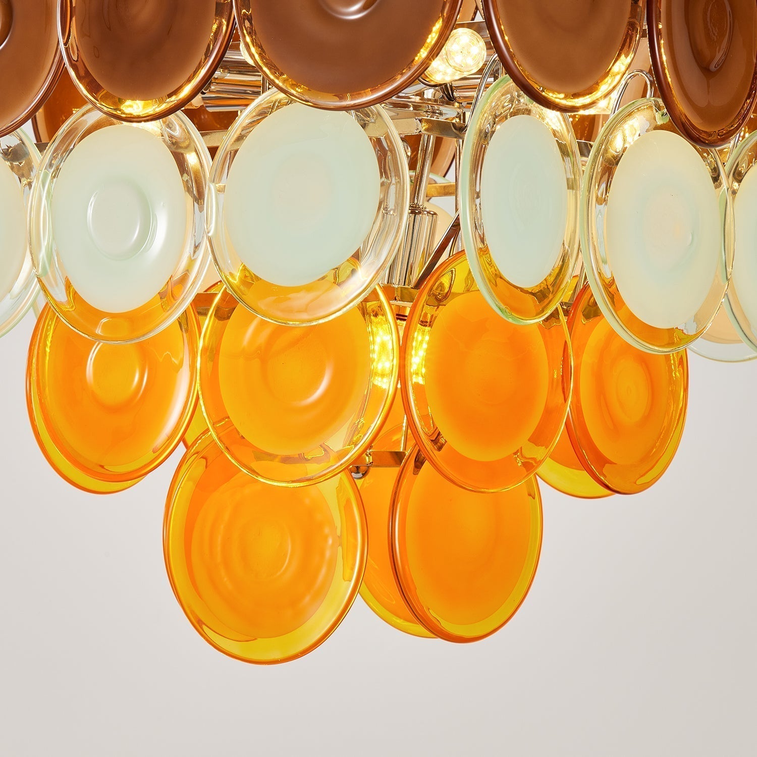 Miretta Lustre Disques en Verre Superposés