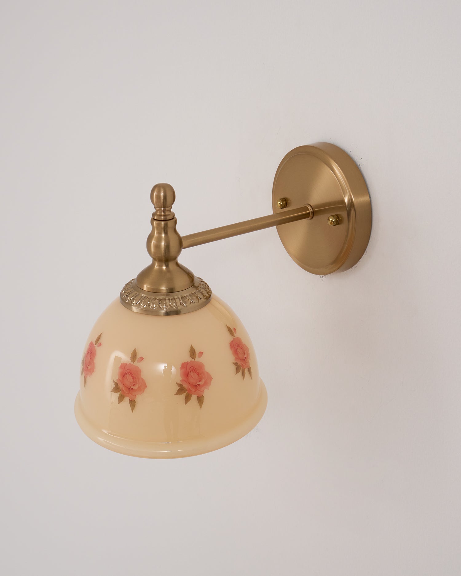 Mishya Applique Murale en Verre Floral